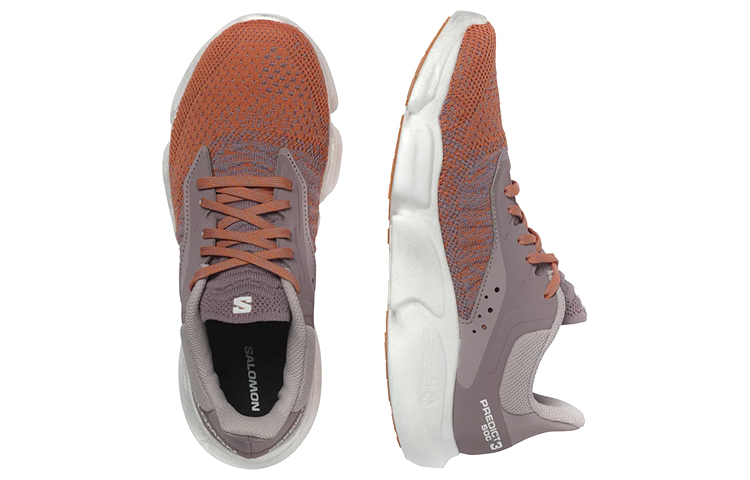 (W) Salomon Predict Soc 3 'Grey Orange White' 圖 4
