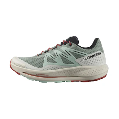 (W) Salomon Pulsar Trail 'CMFT Anti-Slip Durable Low Top Grey Green'