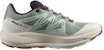 (W) 살로몬 펄사 트레일 '편안함과 내구성의 그레이 그린 로우탑' 472105