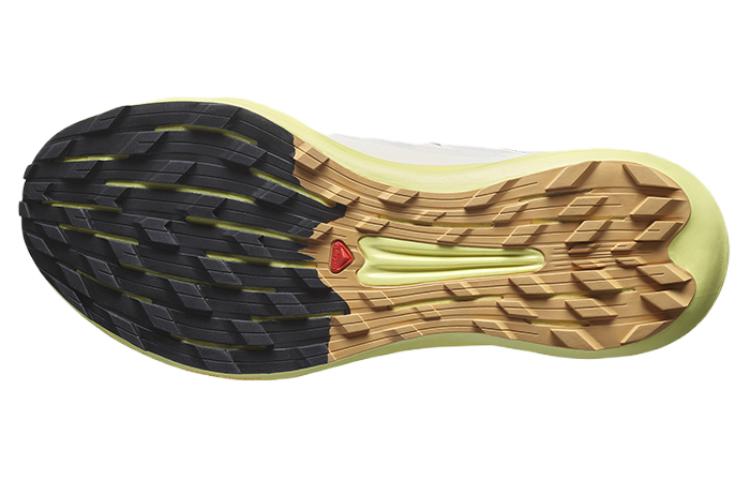 Shop SALOMON薩洛蒙 Pulsar Trail 舒適厚底減震耐磨 低幫 休閒跑步鞋 女款 白綠