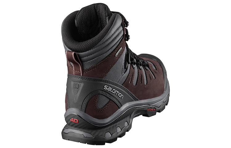 Lookbook (W) Salomon Quest 4D 3 GTX '黑棕' 登山鞋 407985