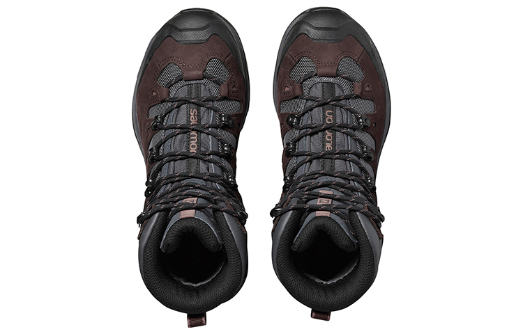 Shop (W) Salomon Quest 4D 3 GTX '黑棕' 登山鞋 407985