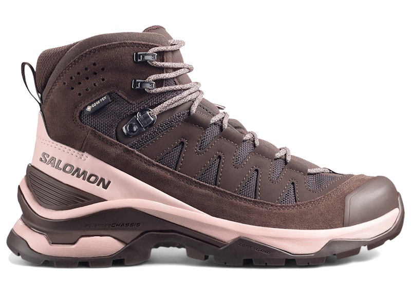 (Women) Salomon Quest Echo Gore-Tex Black Coffee Shadow Gray L47968500