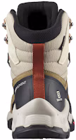 Shop Salomon Quest Element Gore-Tex 舒適耐磨戶外鞋 女款 香草冰