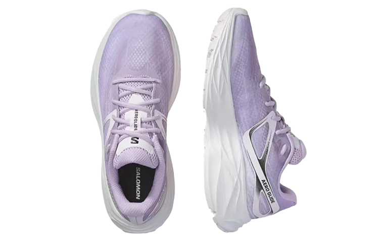 (W) Salomon Road Running 'Purple White' 圖 3