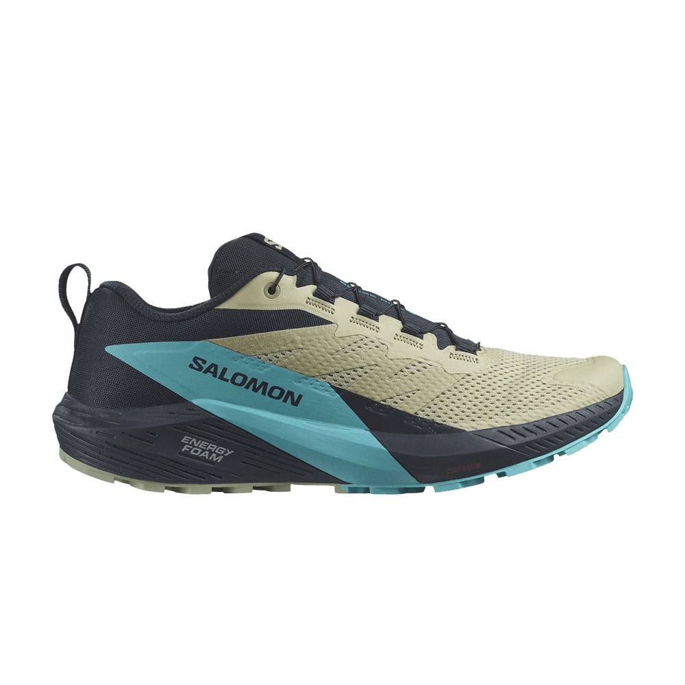 (Women) Salomon Sense Ride 5 'Alfalfa Peacock Blue' L47458500