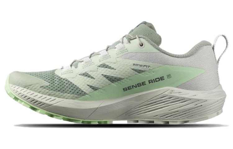 Buy (W) Salomon Sense Ride 5 'Lily Pad Metal' Zapatillas Trail Running 473141