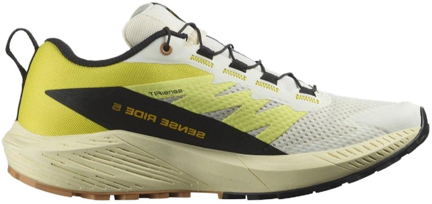 SALOMON薩洛蒙 Sense Ride 5 防滑 低筒 跑步鞋 女款 黃黑 Order SALOMON薩洛蒙 Sense Ride 5 防滑 低筒 跑步鞋 女款 黃黑