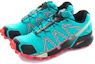 Lookbook Salomon Speedcross 4 低幫舒適耐磨戶外功能鞋 女款 湖水藍