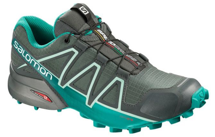 (W) Salomon Speedcross 4 GTX 'Black Green' 圖 2