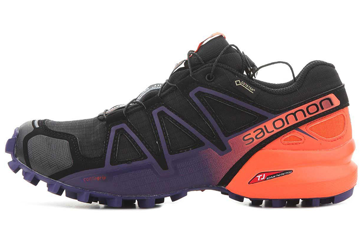 (W) Salomon Speedcross 4 GTX LTD 'Black Orange Purple'