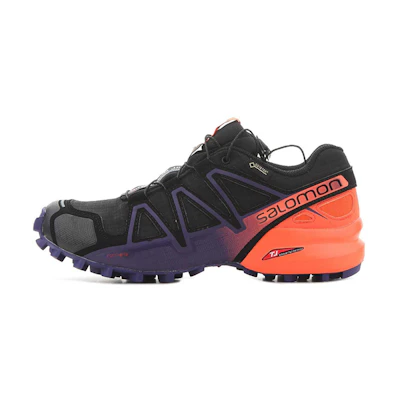 (W) Salomon Speedcross 4 GTX LTD 'Black Orange Purple'