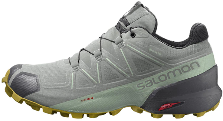 (W) 萨洛蒙Speedcross 5 Gore-Tex“灰绿色” 416128 Buy (W) 萨洛蒙Speedcross 5 Gore-Tex“灰绿色” 416128