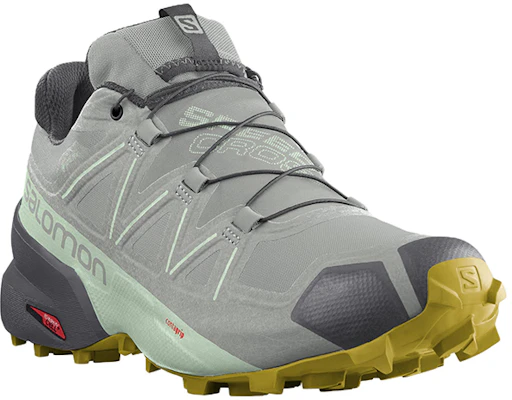 (W) 萨洛蒙Speedcross 5 Gore-Tex“灰绿色” 416128 Lookbook (W) 萨洛蒙Speedcross 5 Gore-Tex“灰绿色” 416128