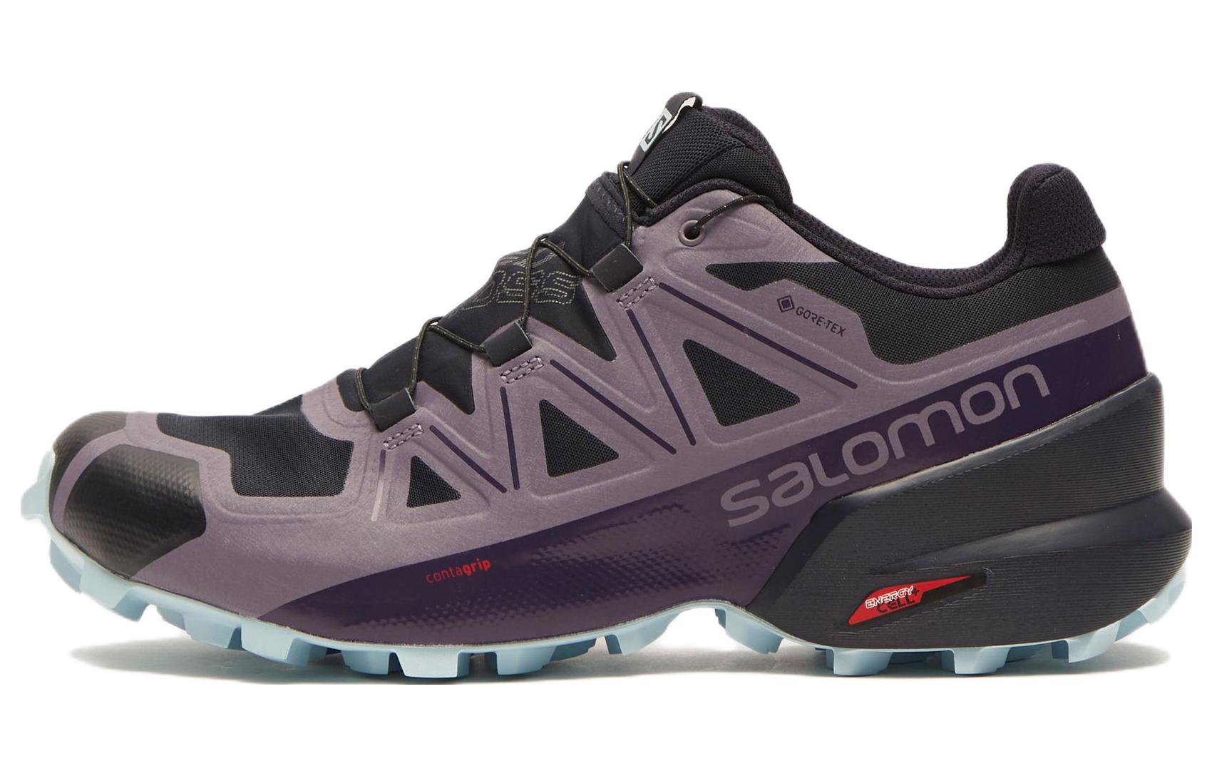 Buy (W) Salomon Speedcross 5 GTX 'Hitam Ungu' Sepatu Lari 512501