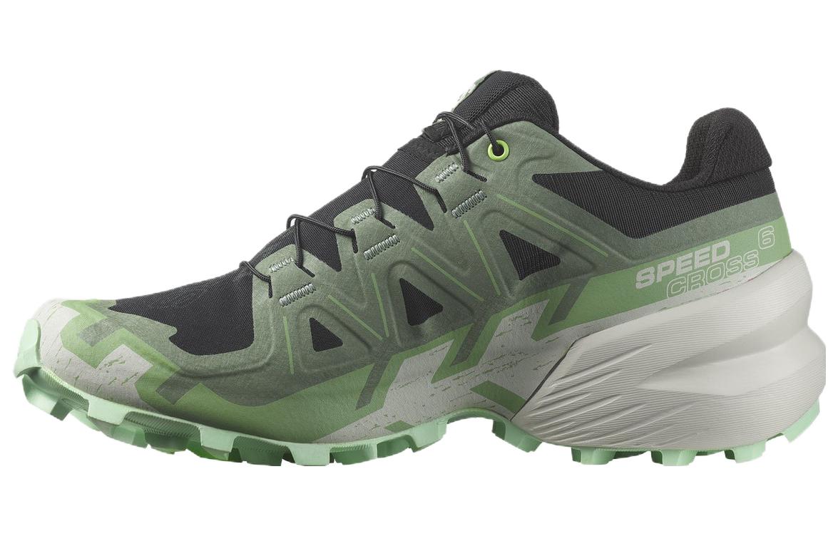 (Women) Salomon Speedcross 6 'Black Green' 473013