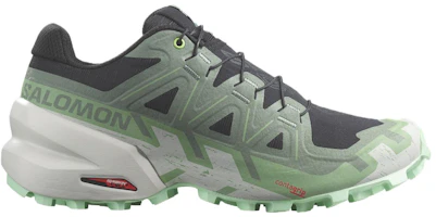 Order SALOMON薩洛蒙 Speedcross 6 圓頭 低筒 跑步鞋 女款 黑綠色