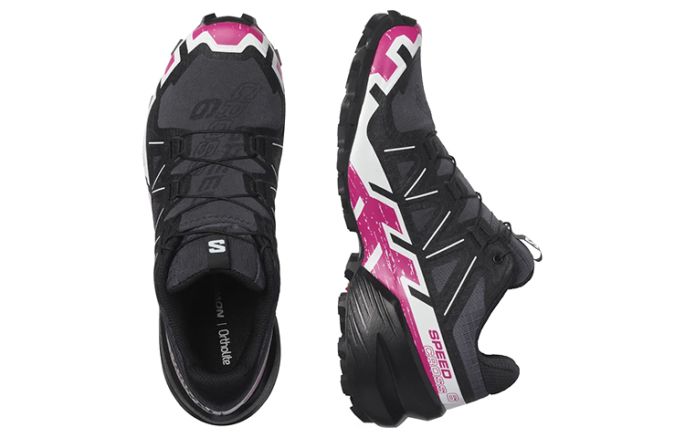 Shop (Women) Salomon Speedcross 6 'Black Pink' 417430