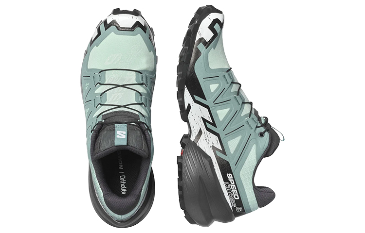 Shop (Women) Salomon Speedcross 6 'Green' 417431