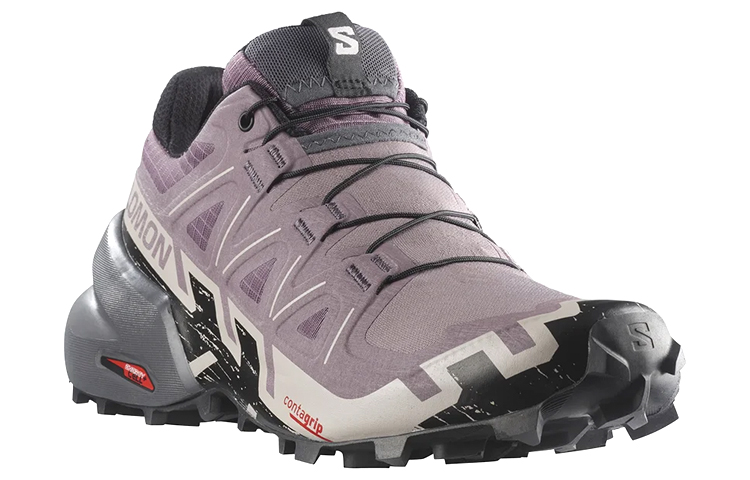 Lookbook 薩洛蒙 Speedcross 6 抓地防滑戶外功能鞋 女款 紫黑