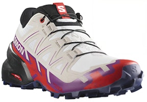 (W) Salomon Speedcross 6 'Putih Ungu Merah' 417432 Lookbook (W) Salomon Speedcross 6 'Putih Ungu Merah' 417432