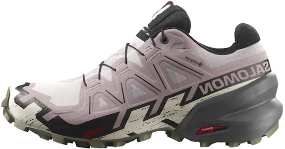 SALOMON 萨洛蒙 Speedcross 6 Gore-Tex 耐磨透氣低筒戶外功能鞋 女款 粉白黑 Buy SALOMON 萨洛蒙 Speedcross 6 Gore-Tex 耐磨透氣低筒戶外功能鞋 女款 粉白黑