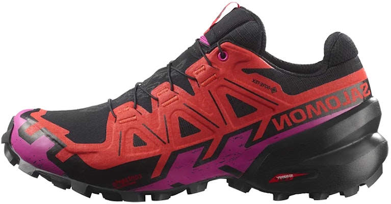 (Women) Salomon Speedcross 6 GTX 'Black Red Purple' 417438 Buy (Women) Salomon Speedcross 6 GTX 'Black Red Purple' 417438