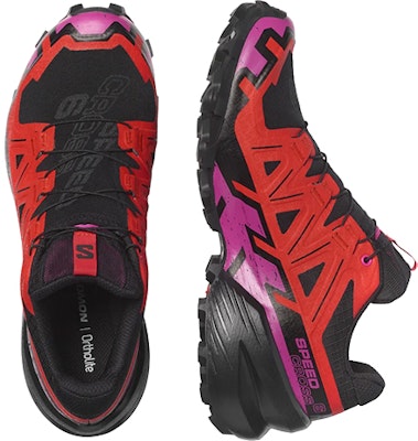 (W) Salomon Speedcross 6 GTX 'Negro Rojo Púrpura' 417438 Shop (W) Salomon Speedcross 6 GTX 'Negro Rojo Púrpura' 417438