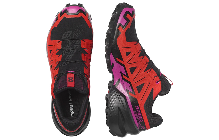 Shop (W) Salomon Speedcross 6 GTX 'Negro Rojo Púrpura' 417438
