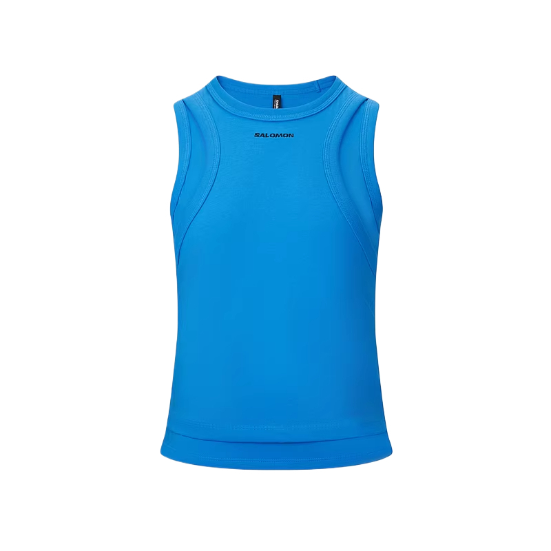 (Women) Salomon SS26 Outdoor Hiking Sleeveless Crew Neck Tank Top LD0070300