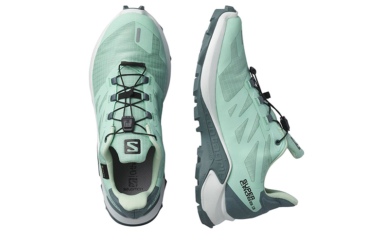 Lookbook (W) 살로몬 슈퍼크로스 3 GTX '민트그린' 414566