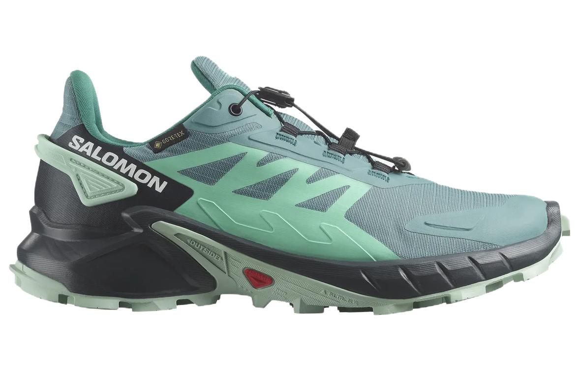Buy (W) 女性用サロモンスーパークロス4「コンフォートグリーン」473169 473169