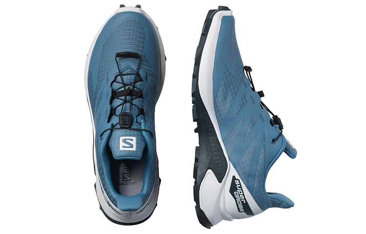 Lookbook (W) Salomon Supercross Blast 蓝色舒适版跑鞋 411076