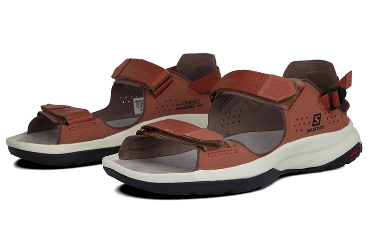 (W) Salomon Tech Sandals 'Brown Casual Sport' 圖 3