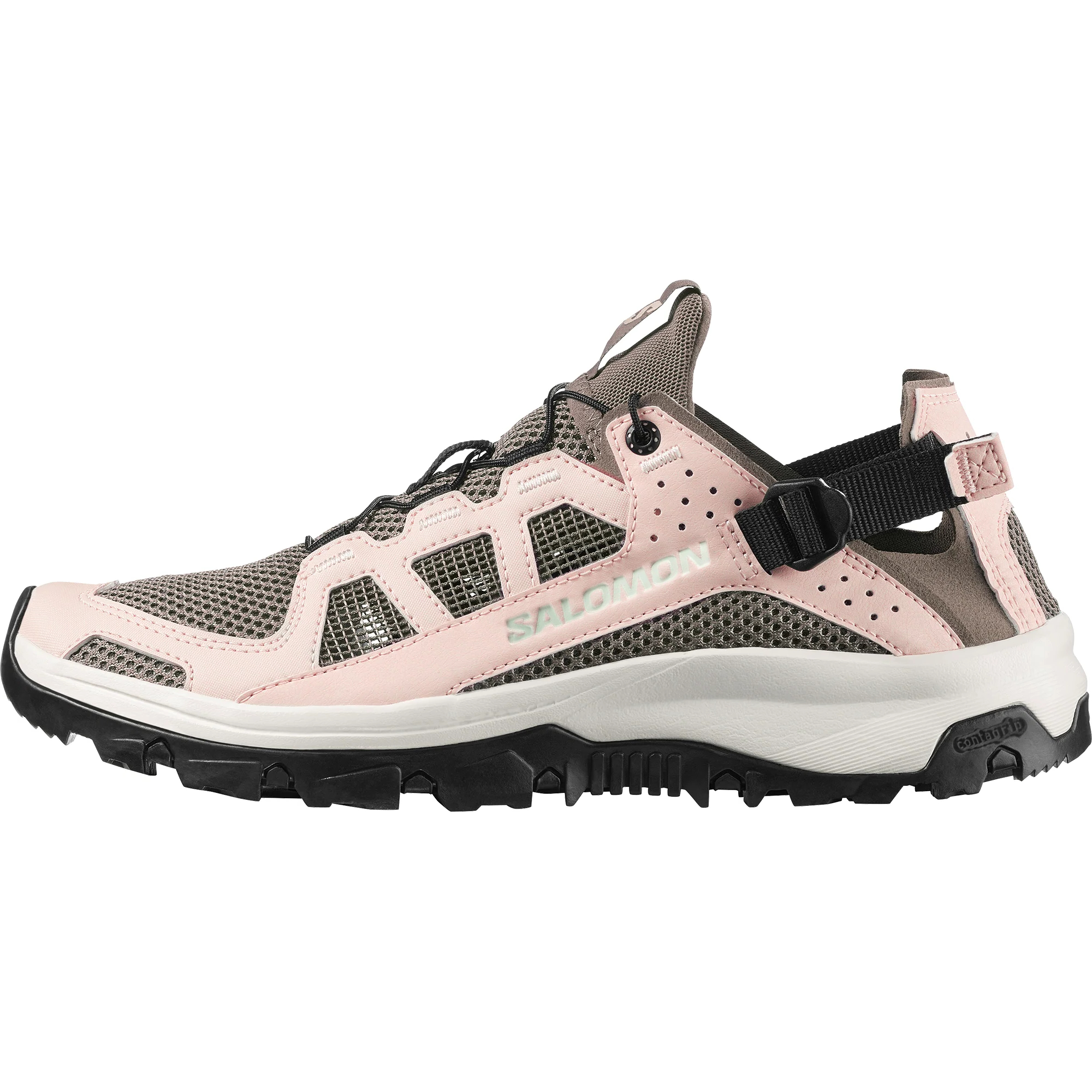 (Women) Salomon Techamphibian 5 Water Shoes Breathable Non-Slip Outdoor Sneakers L49110400