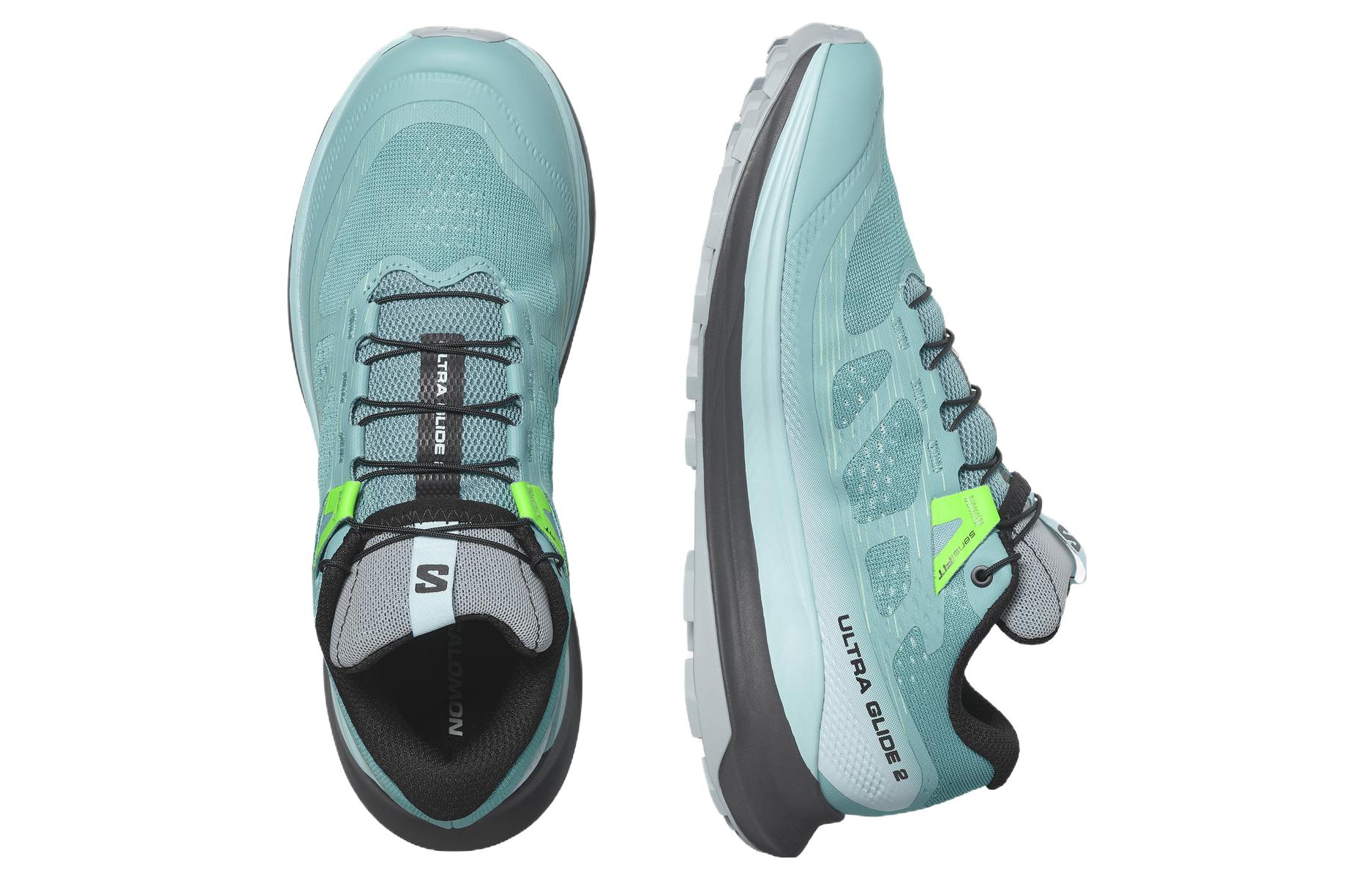 Lookbook (W) Salomon Ultra Glide 2 '绿灰' 运动鞋 472861
