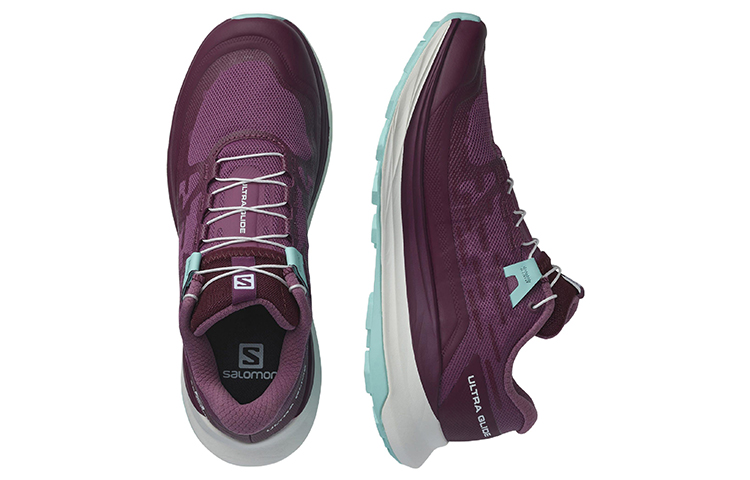 Shop (W) Salomon Ultra Glide '紫色' 跑鞋 415987