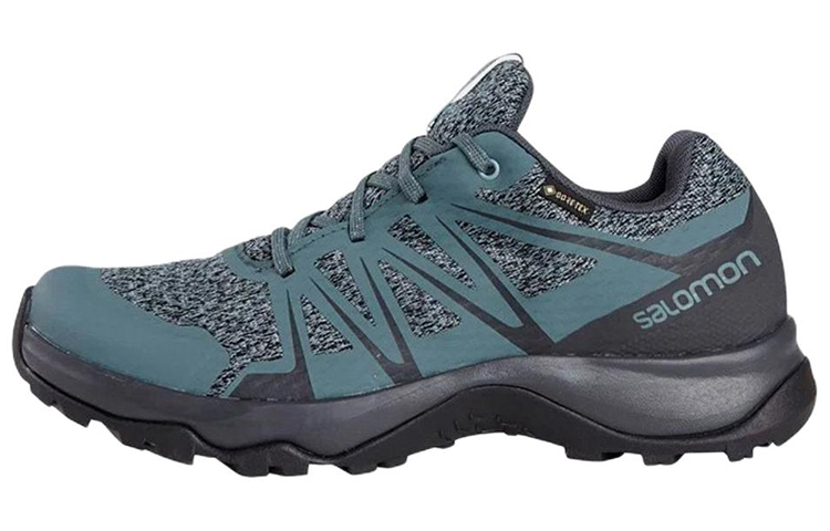(W) Salomon Warra GTX Low 'Black Grey Blue'