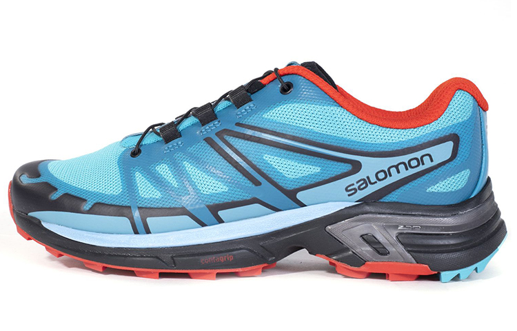 (Women) Salomon Wings Pro 'Blue Black Red' 390305