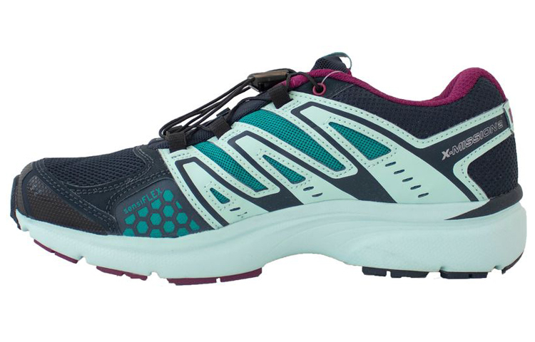 (W) Salomon X-Mission 2 'Black Purple Green'