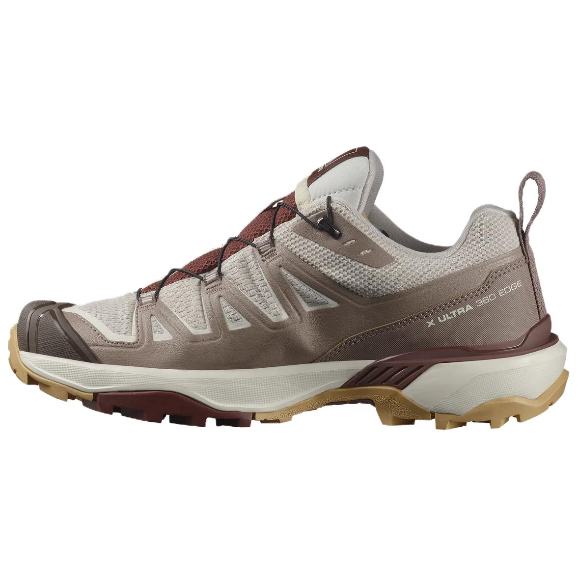(Women) Salomon X Ultra 360 Edge GTX Hiking Shoes Beige - Waterproof & Durable. L47698800