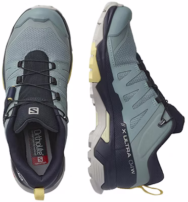 Salomon X Ultra 4 女款藍色低筒耐磨戶外鞋 Lookbook Salomon X Ultra 4 女款藍色低筒耐磨戶外鞋