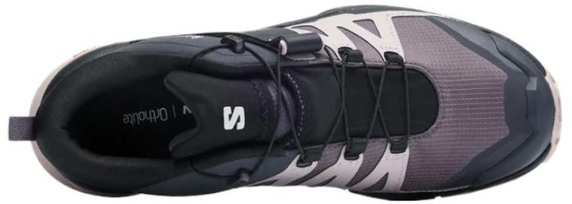 SALOMON萨洛蒙 X Ultra 4 GTX 舒適百搭 防滑防穿潢水加強版 低筒 戶外功能鞋 女款 黑紫灰 Lookbook SALOMON萨洛蒙 X Ultra 4 GTX 舒適百搭 防滑防穿潢水加強版 低筒 戶外功能鞋 女款 黑紫灰