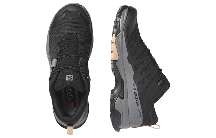 Shop (W) Salomon X Ultra 4 Low '黑色户外' 412851