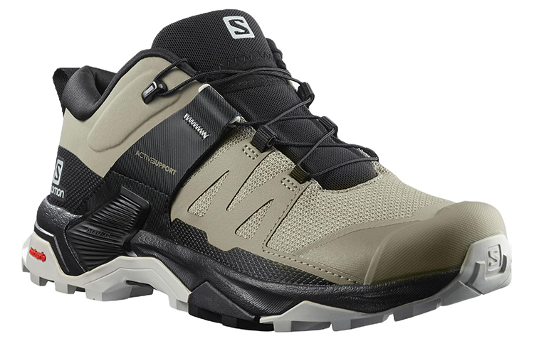Lookbook (W) Salomon X Ultra 4 Low '灰黑色' 低帮徒步鞋 412853