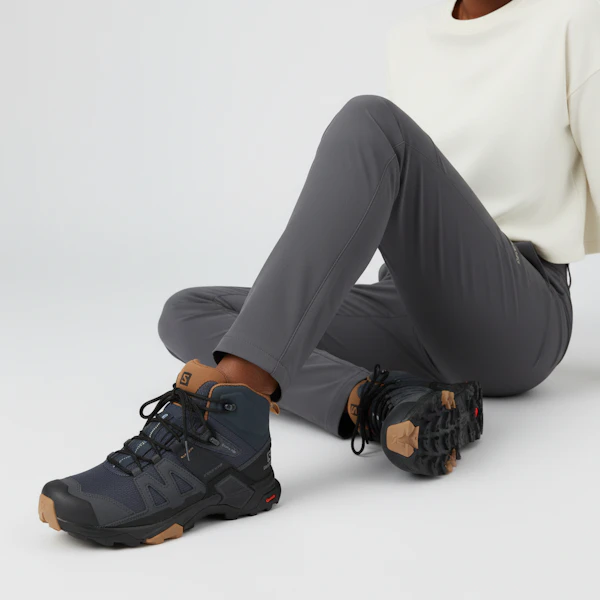 (W) Salomon X ULTRA 4 MID GTX W 'Hitam Coklat' 412956 Order (W) Salomon X ULTRA 4 MID GTX W 'Hitam Coklat' 412956