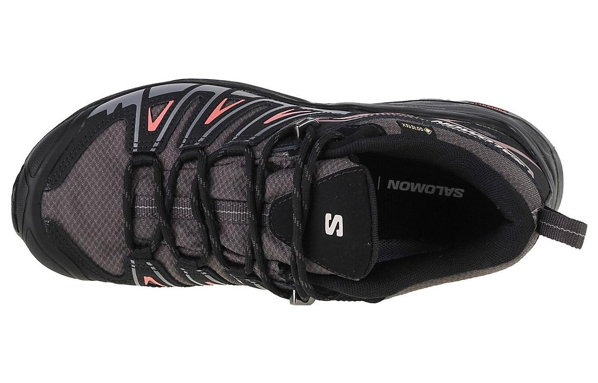 Lookbook SALOMON X Ultra Pioneer 防滑耐磨 舒適 減震 低筒 戶外功能鞋 女款 灰紅