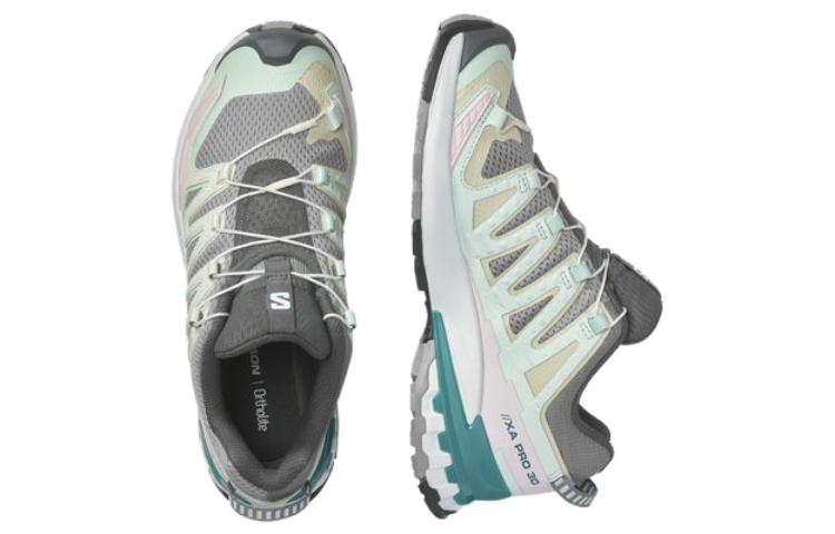 (W) Salomon XA Pro 3D V9 'CMFT Non-Slip Wear-Resistant Low-Top Running Shoe - Cyan' 圖 4