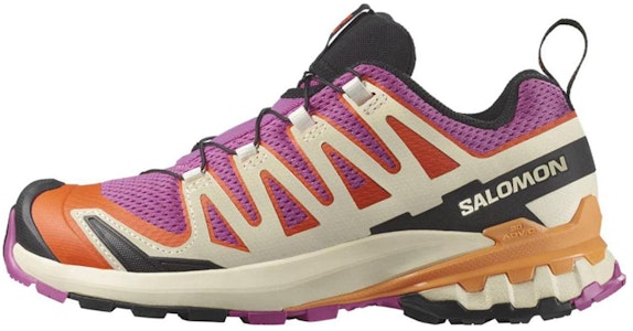 SALOMON 萨洛蒙 XA Pro 3D V9 舒適 防滑 低筒 戶外功能鞋 女款 紫橙 Buy SALOMON 萨洛蒙 XA Pro 3D V9 舒適 防滑 低筒 戶外功能鞋 女款 紫橙