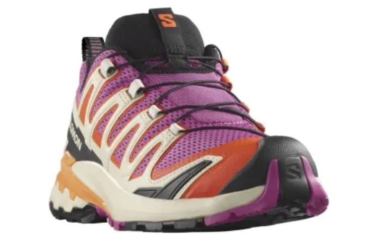 Order SALOMON 萨洛蒙 XA Pro 3D V9 舒適 防滑 低筒 戶外功能鞋 女款 紫橙